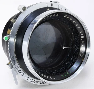 SCHNEIDER Symmar 210mm 5.6 + Synchro-Compur 1 - Picture 1 of 7