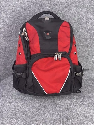 Mochila para portátil SwissGear 1900 ScanSmart negra 19x14x6 flujo de aire múltiples bolsillos cremallera Foto 1 de 4