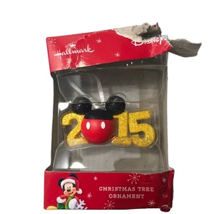 Hallmark 2015 Mickey Mouse Christbaumschmuck neu im Karton, Karton beschädigt - Bild 1 von 3