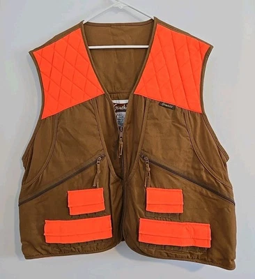 Bird Hunting Vest 2XL Gamehide Brown/Orange Multi Pockets - Image 1 of 4