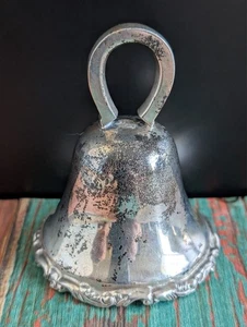 925 SILBER GLOCKE 3,4 oz SIGNIERT & MARKIERT 3" HOCH 2 1/2" BREIT (a) - Bild 1 von 15