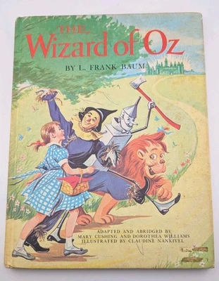 The Wizard of Oz by L. Frank Baum VINTAGE 1977 COLLECTIBLE Hardcover Illustrated Foto 1 de 4