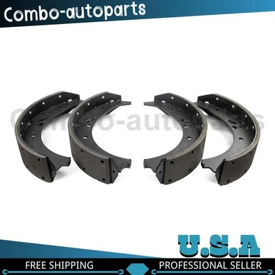 Zapatas de freno de tambor delanteras para 1960 1961 1962 1963 1964 1965 Chevrolet C80 5,7 L Foto 1 de 4