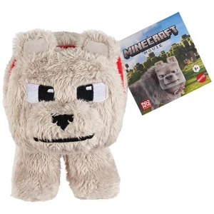 NEW Minecraft Movie DENNIS THE WOLF 20cm Soft Plush Toy - Picture 1 of 4