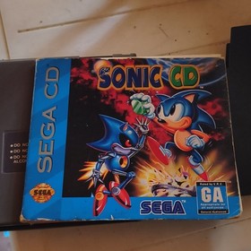 SEGA Sonic CD Sega CD Sonic the Hedgehog Platformer GA NTSC-U/C 1993
