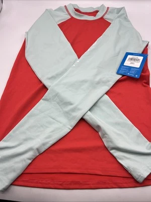 Columbia Sandy Shores Sunguard Shirt Youth Size L Long Sleeve UV Rash Guard New - Image 1 of 4