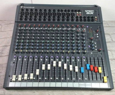 Soundcraft Spirit Folio SX, 20 Channel Mixer ( No Power Supply) - Image 1 of 4
