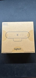 Logitech Brio 4K Pro Webcam Black, Brand New, Unsealed Only For Pictures - Afbeelding 1 van 2