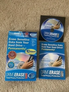 DRIVEERASE PRO Total Privacy Protection (software) - Picture 1 of 1