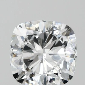 Loose 2 CT Cushion Cut CVD Lab Grown Diamond For Engagement Ring - Picture 1 of 5