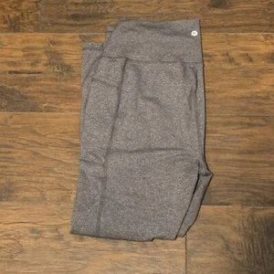 RBX Women's Performance Athleisure Wear Compression Leggings Gray Sz XL - Picture 1 of 6