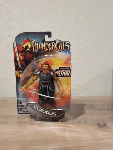 2011 Bandai Thundercats Thunder Lynx CLAUDUS 4.5" Action Figure NIB FREE SHIP Cover