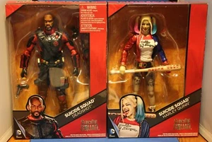 JUEGO DE 2 FIGURAS DEADSHOT & HARLEY QUINN SUICIDE ESCUADRÓN SIN USAR Y EN CAJA NUNCA ABIERTO VER FOTOS - Imagen 1 de 8