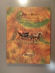 The Donal Markey Toys Banks Folk Art Bertoia Auction Catalog - Picture 1 of 1