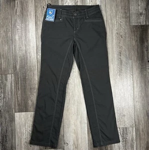 Kuhl Splash Straight Pants Womens Size 10 Charcoal Gray Drawstring Hking Outdoor - Picture 1 of 15