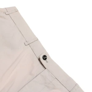 Hiltl NWD Flat Front Bermuda Shorts Size 58 (42 US) In Beige Cotton Blend - Picture 1 of 16