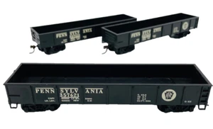 Three (3) Bachmann HO Silver Series 17214 Pennsylvania 40' Gondolas PRR #357621 - Picture 1 of 9