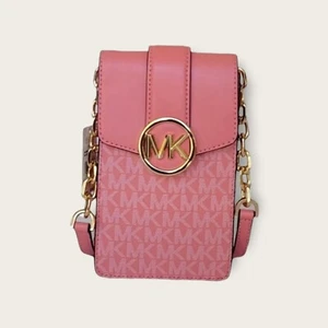 Michael Kors Signature Carmen Small Logo Smartphone Xbody. NWT $348 - Picture 1 of 4