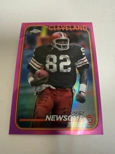2024 Topps Stadium Club Pink Refractor Ozzie Newsome - Picture 1 of 1