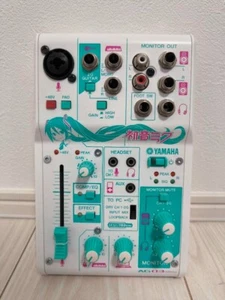 YAMAHA Hatsune Miku AG03-MIKU Webcasting Mixer 3-Channel Operation Tested - Picture 1 of 12
