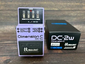 Pedal efecto coro artesanal Waza Dimension C DC-2W hecho en Japón COMO NUEVO BOSS - Imagen 1 de 7