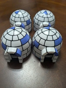 4 Pudgy Penguins Collectible Igloo Mystery Figures - With Unused QR Codes! - Picture 1 of 5