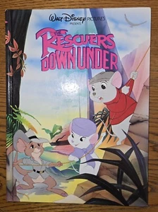 Walt Disney Die Retter Down Under Hardcover Buch Vintage 1990 Classic Story - Bild 1 von 8