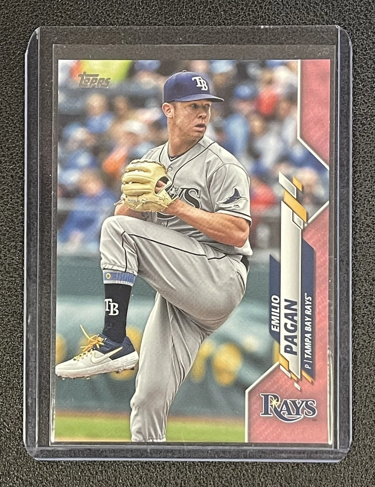 2020 Topps Mothers Day Pink Parallel #22 Emilio Pagan /50 SP - Image 1 of 3