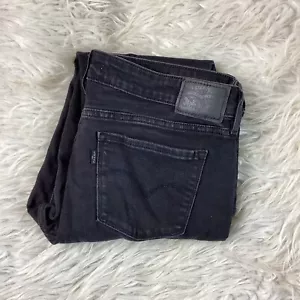 Levi's 711 Skinny Black Jeans Size 31 Women's Skinny Jeans - Picture 1 of 3