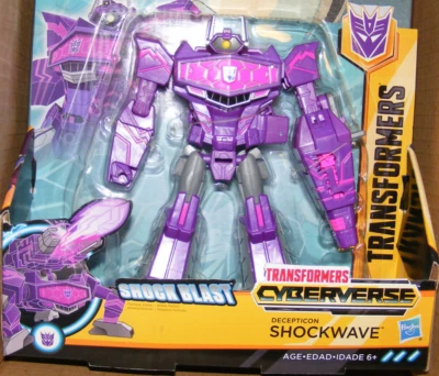 HASBRO Transformers Cyberverse  SHOCKWAVE SHOCKBLAST E1909/E Kunststoff Figur - Bild 1 von 2