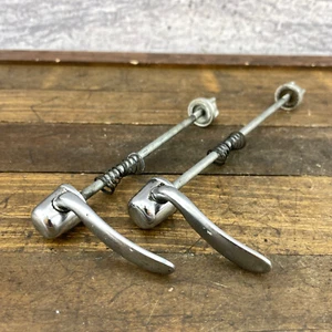 Vintage Shimano 600 Skewer Set 126 mm Rear Eroica 600 EX 1980s Alloy - Picture 1 of 11