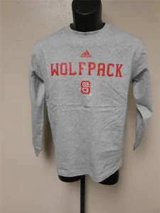 NWT-MENDED NC STATE WOLFPACK YOUTH MEDIUM (10-12) ADIDAS SHIRT - Picture 1 of 1