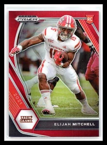 Selecciones del draft de Panini Prizm Collegiate #156 Elijah Mitchell 2021 rojo #/299 - Imagen 1 de 2