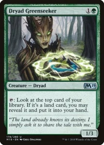 Dryad Greenseeker (178) Core Set 2019 M19 MTG Magic - Picture 1 of 1