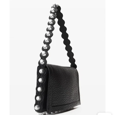 Alexander Wang Roz Bag Lambskin Shoulder Studded Black Women's Used - Image 1 of 3