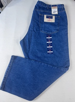 Pantalones de mezclilla clásicos de pierna recta Saddlebred BIG & TALL 48Wx30 nuevos con etiquetas Foto 1 de 4