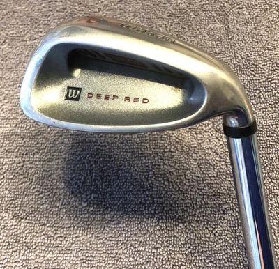 Wilson Deep Red PW Pitching Wedge, RH, 35.5"-36", Steel Fat Shaft, 9-10 VGC - Image 1 of 4