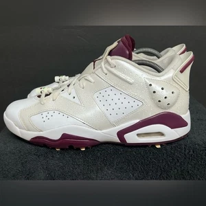 Größe 9,5 - Air Jordan 6 Retro Golf NRG Low Bordeaux - Bild 1 von 12