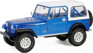 Jeep CJ-7 Renegade Captain Blue 1978 a escala 1:18 de Greenlight - Imagen 1 de 2