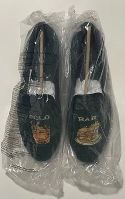 Novo Polo Ralph Lauren Paxton Chinelos Masculinos com Ponta de Agulha à Moda Antiga 10.5  - Imagem 1 de 4