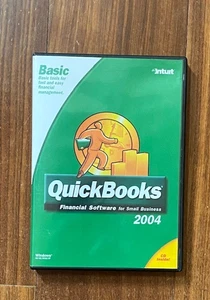 Intuit Quickbooks Basic 2004 Oprogramowanie finansowe dla małych firm - Zdjęcie 1 z 2