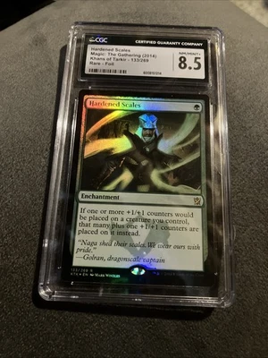 HARDENED SCALES Foil CGC MTG Mint Grade - Image 1 of 3