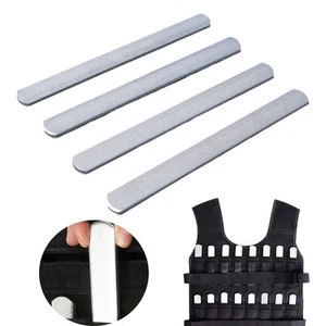 4Pcs Weight Vest Plates Strength Training Plates for Running Jogging Cardio - Picture 1 of 7