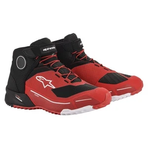 Alpinestars CR-X Drystar Mens Urban Motorcycle Riding Shoes-Red/Black-11 - Picture 1 of 1