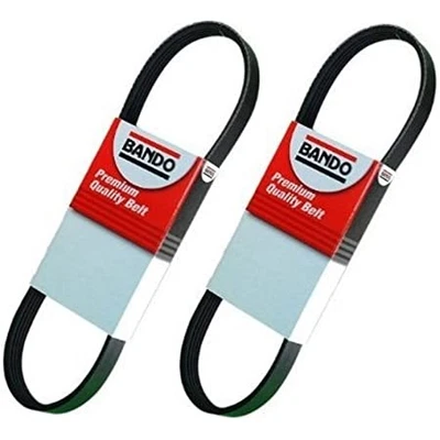 Bando Serpentine Belt Set of 2 Power Steering A/C Alternator for Sienna Camry V6 - Image 1 of 4