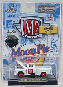 M2 Machines 1958 GMC Fleet Option Truck Moon Pie LE - 31500 13-07 NRFP Bianco - Foto 1 di 4