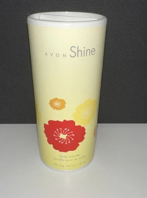 AVON BODY POWDER NUEVO Stock Antiguo “Shine” 1.4 OZ Sellado Descontinuado Foto 1 de 3