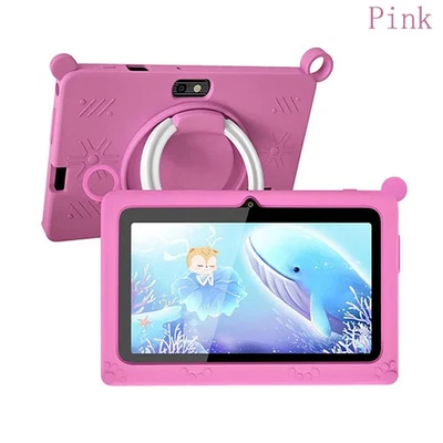 5G Kids Tablet 7 Inch Quad Core 4GB RAM 64GB ROM Android 9.0 Google Learning - Image 1 of 4