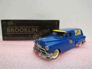 BROOKLIN COLLECTION 1953 PONTIAC SEDAN DELIVERY BRK.31B NICE BLUE 1:43 RARE - Picture 1 of 5