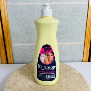 Vintage Dermassage Dishwashing Liquid Phosphate Free 22oz Dermatologist Tested - Picture 1 of 3